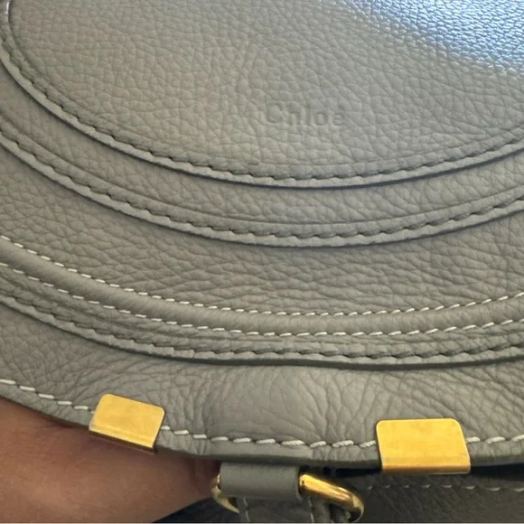 Chloe Medium Marcie Leather Crossbody - Picture 3 of 9